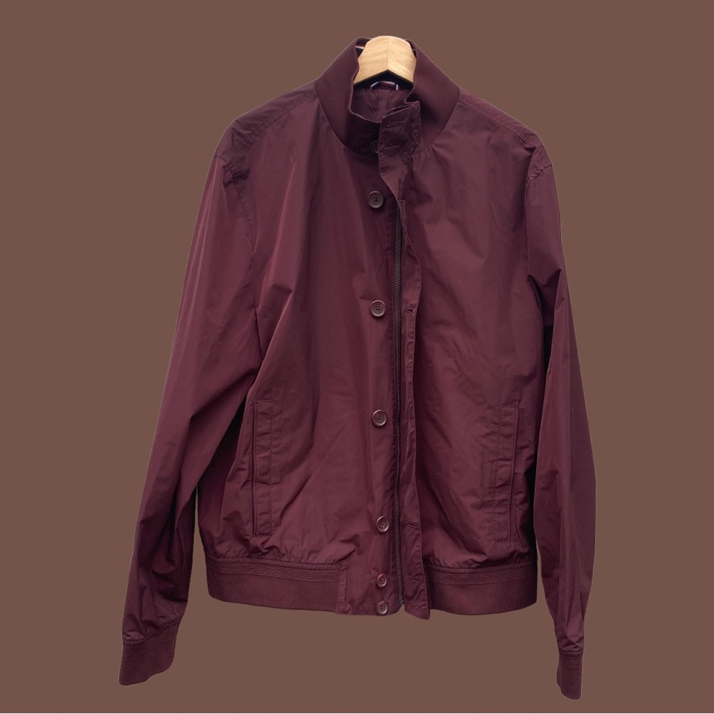 Tommy Hilfiger Men’s Maroon Jacket XL